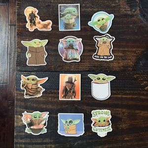Baby Yoda Stickers